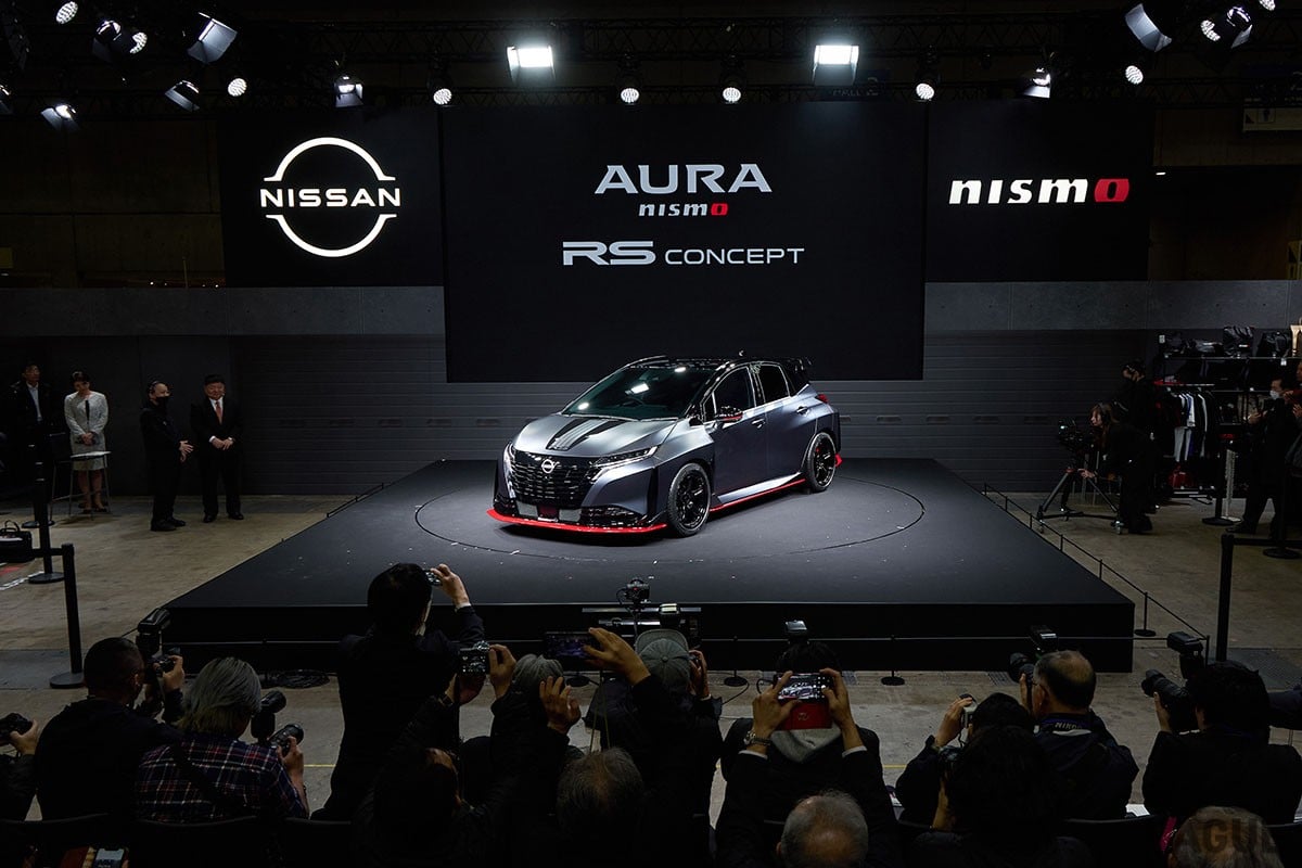 日産「オーラNISMO RSコンセプト」