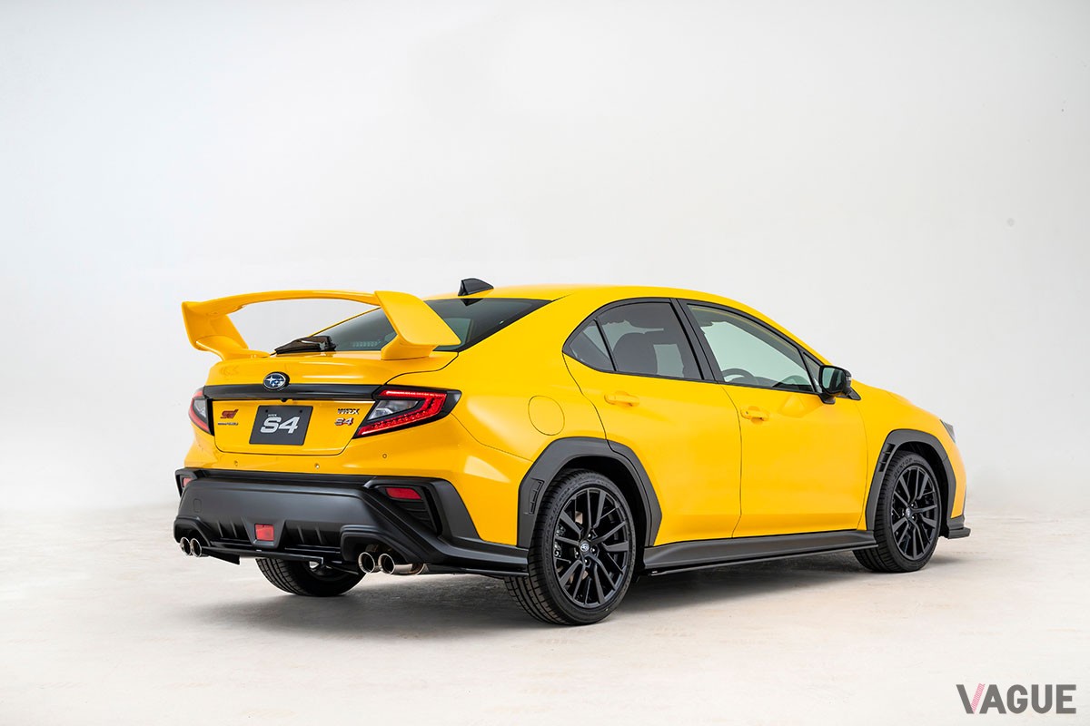 スバル「WRX S4 STIスポーツ R-ブラック リミテッドII」