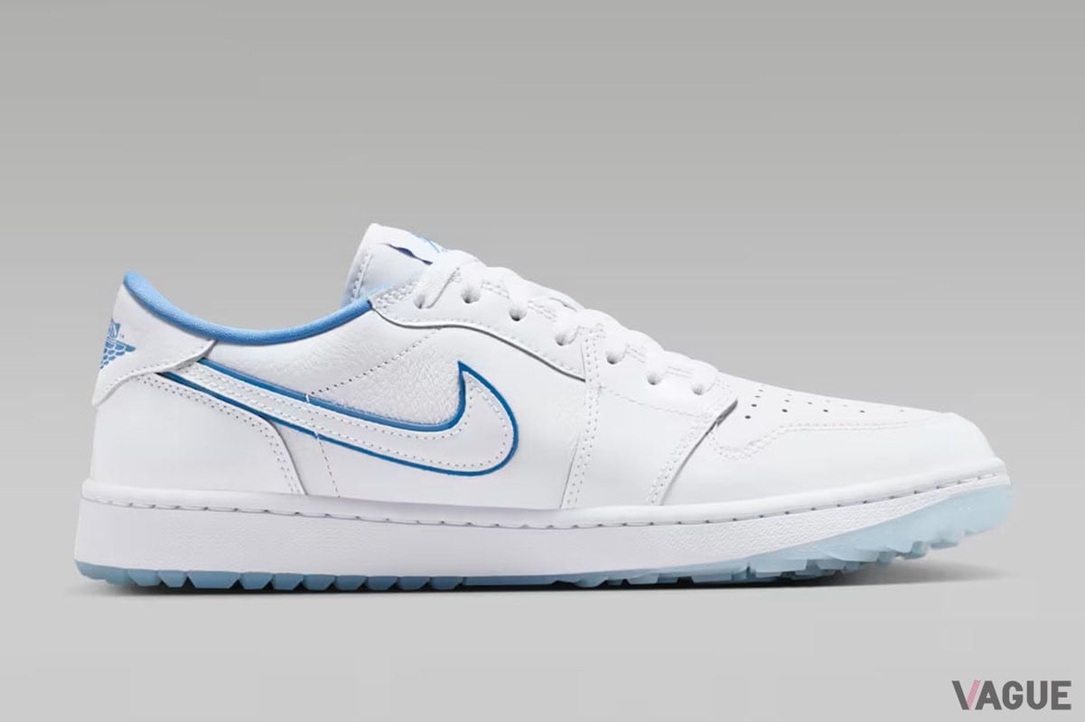 ゴルフシューズ「エア ジョーダン 1 LOW G」に新色“ホワイト／ブルーティント／レジェンドブルー”が登場