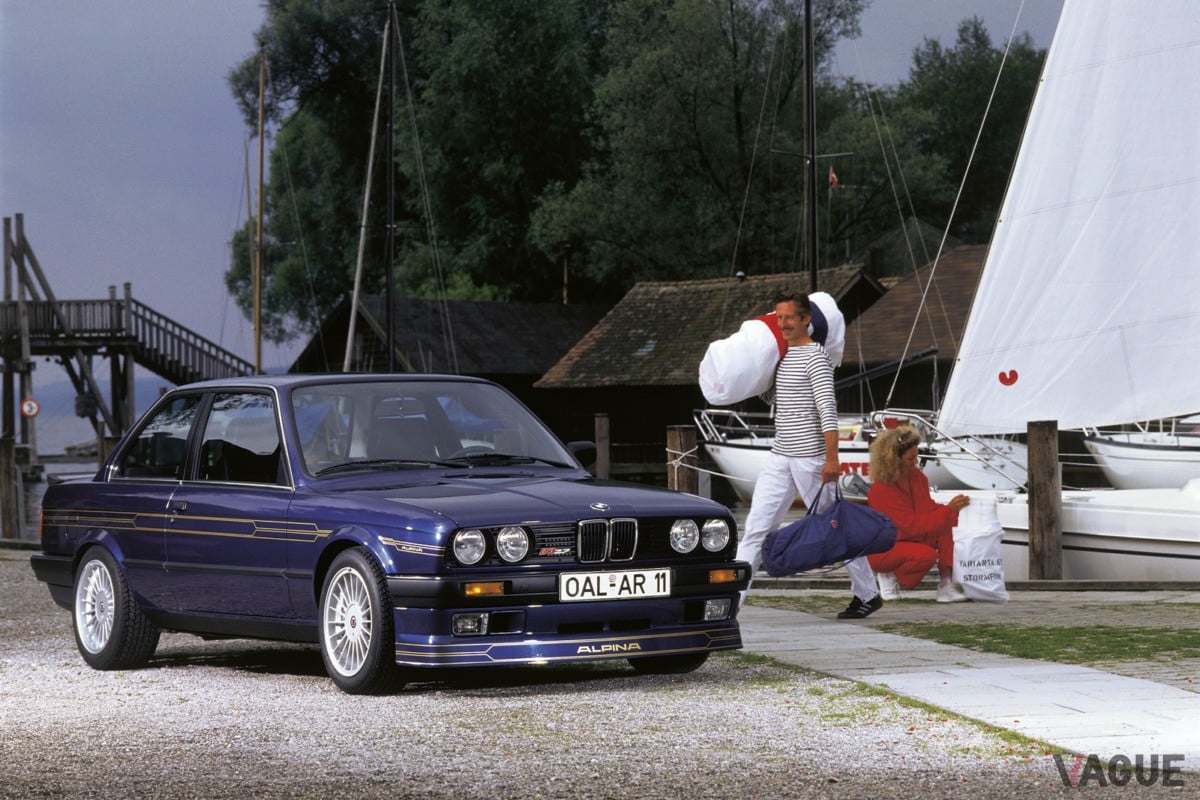 E36型の前身となるE30型「3シリーズ」をベースとするアルピナ「B3 2.7」