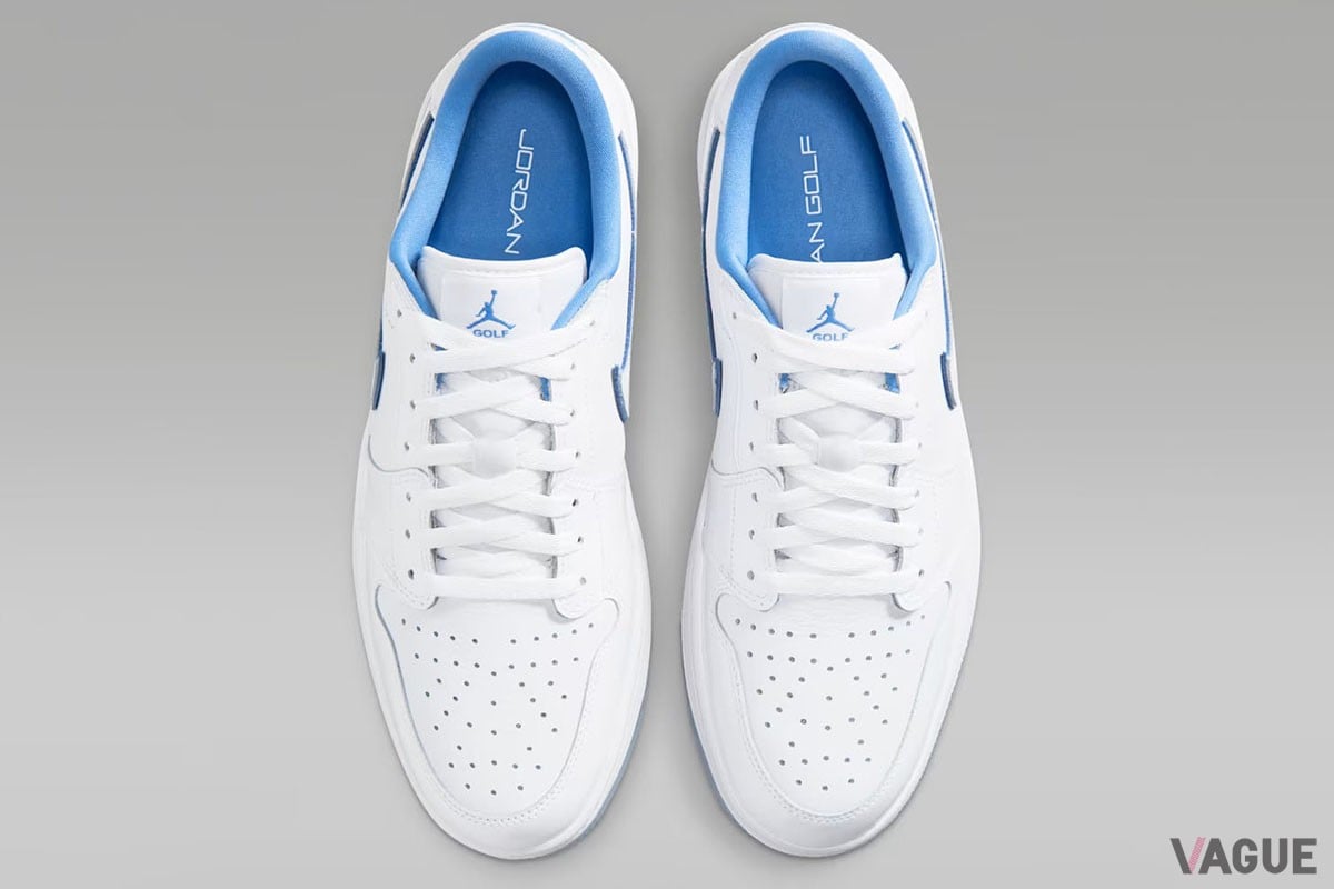 ゴルフシューズ「エア ジョーダン 1 LOW G」に新色“ホワイト／ブルーティント／レジェンドブルー”が登場