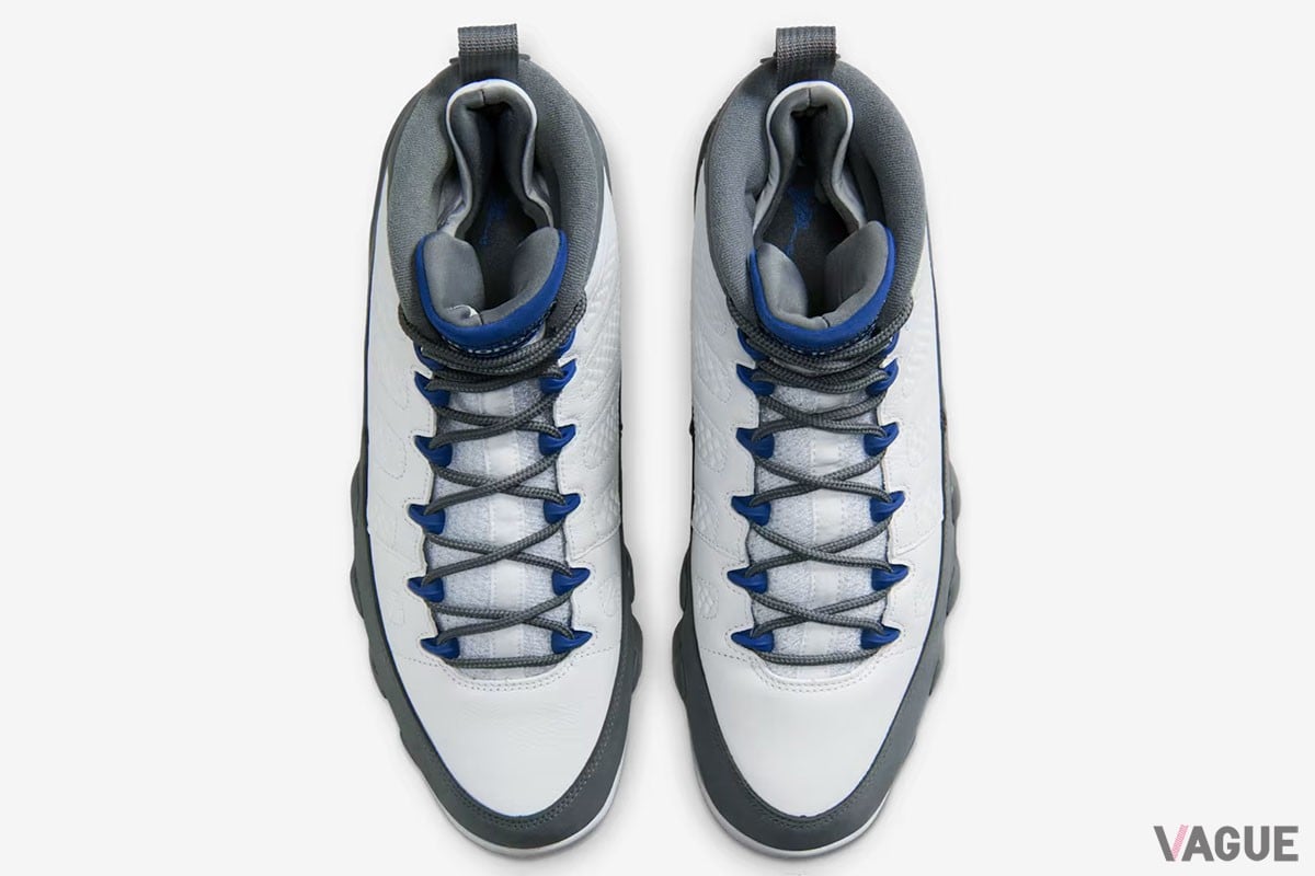 「エア ジョーダン 9」の人気カラー“フリントグレー＆フレンチブルー”が待望の復活