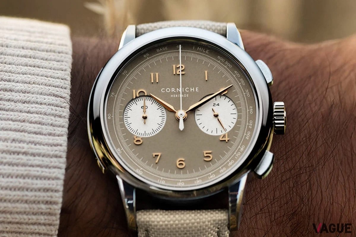 洗練された“サンドベージュ×ローズゴールド”のコンビネーションが特徴の「サンド ミリテールⅡ」