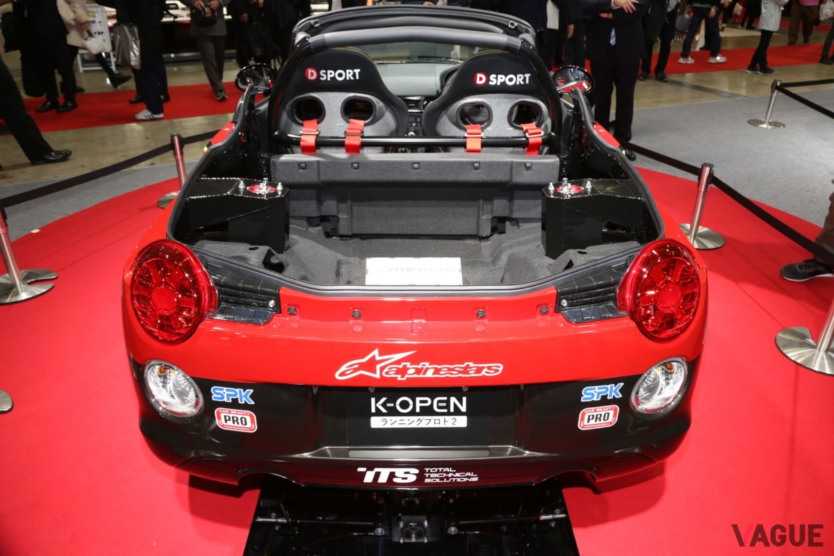 ダイハツ次期型「コペン」のランニングプロト（東京オートサロン2026）