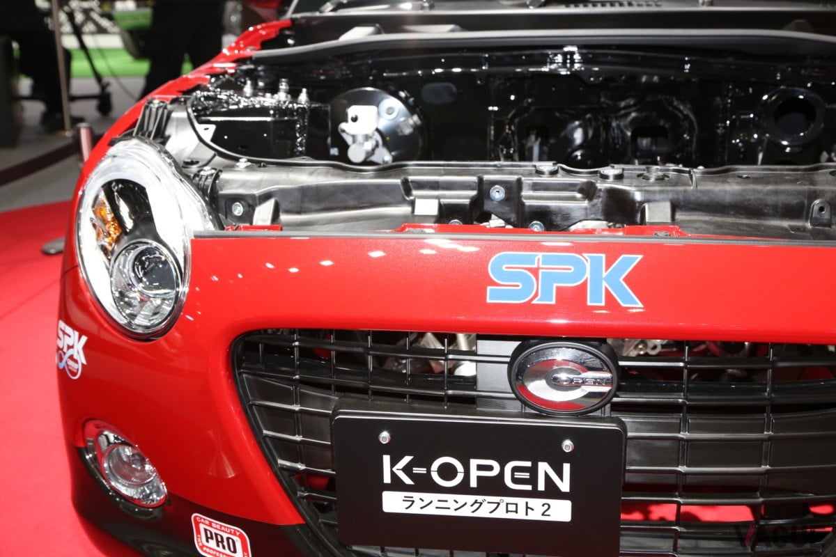 ダイハツ次期型「コペン」のランニングプロト（東京オートサロン2026）