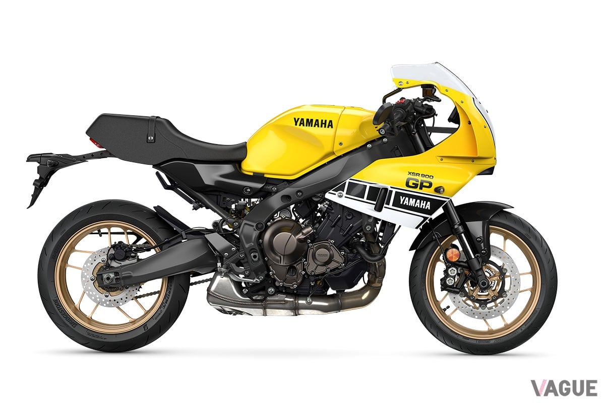 ヤマハ「XSR900 GP ABS」に“USインターカラー”を想起させる新色“イエロー”が登場