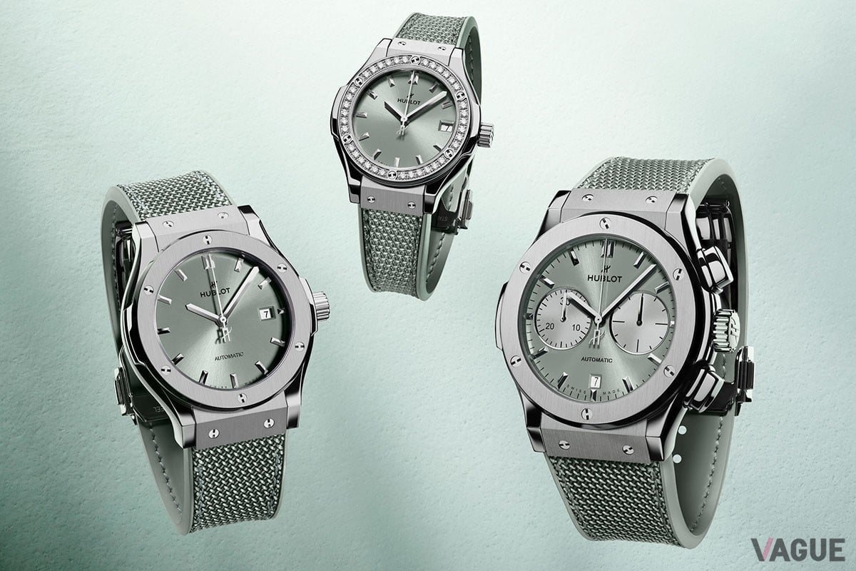 セージグリーンが爽やか！ 春の息吹を宿したウブロ「クラシック