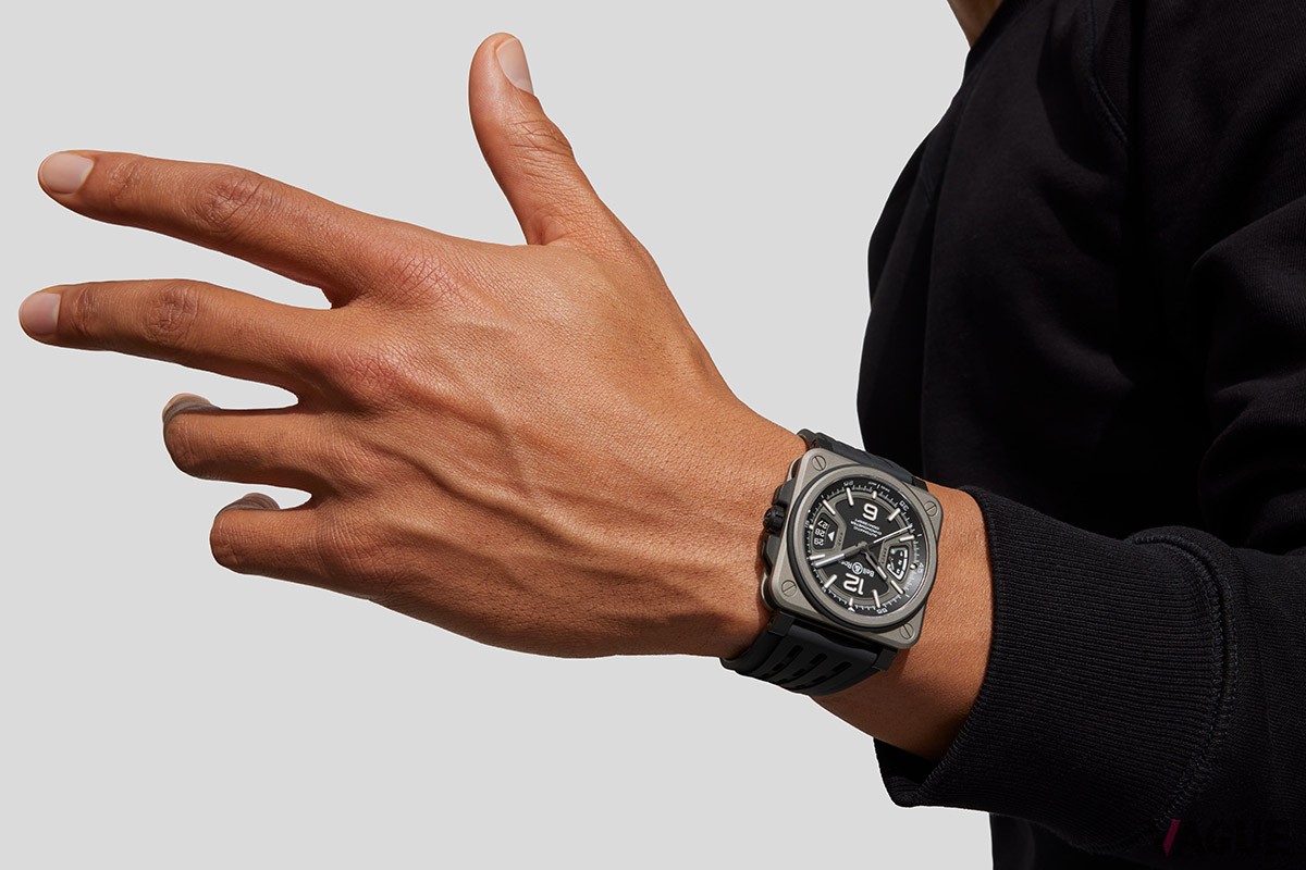 ケース幅は「BR-03」と同じ41mm。扱いやすく、程よい存在感を主張できる絶妙なサイズ感だ