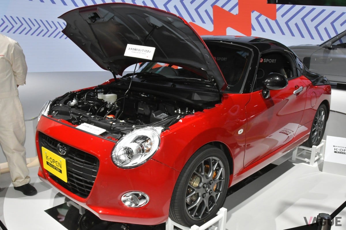 ダイハツ次期型「コペン」のランニングプロト（ジャパンモビリティショー2025）