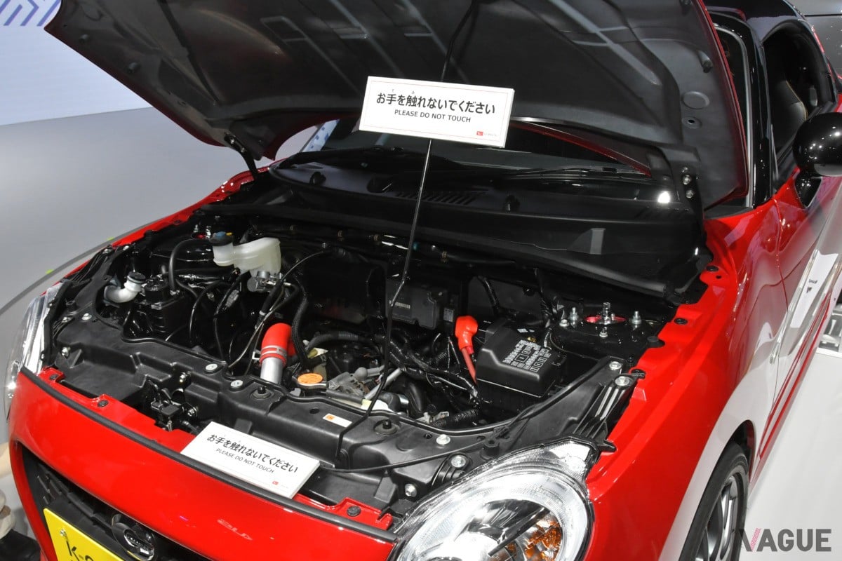 ダイハツ次期型「コペン」のランニングプロト（ジャパンモビリティショー2025）