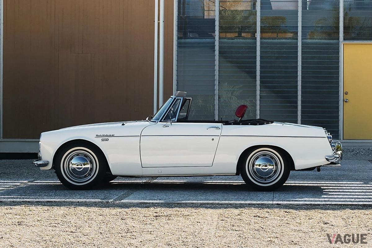オークションに出品される予定の1967年式ダットサン「2000スポーツ」(c)BROAD ARROW Auctions