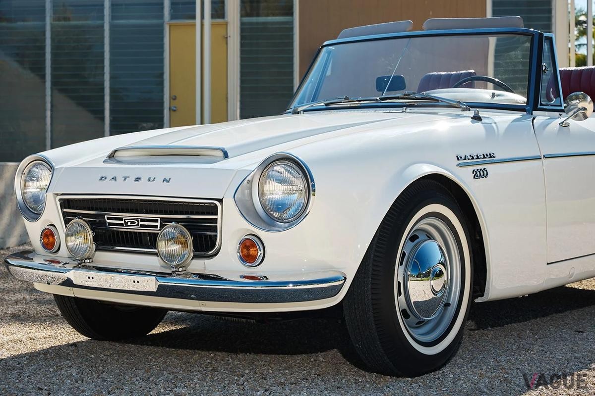 オークションに出品される予定の1967年式ダットサン「2000スポーツ」(c)BROAD ARROW Auctions