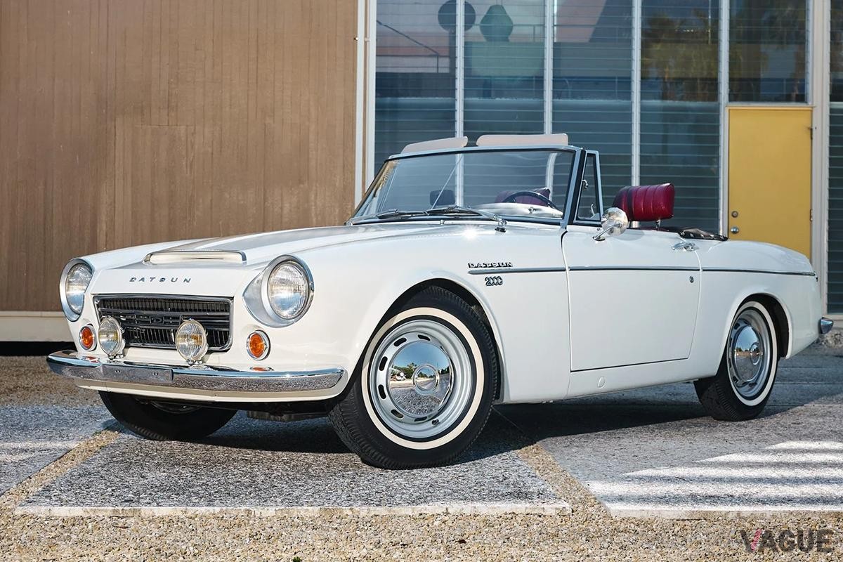 オークションに出品される予定の1967年式ダットサン「2000スポーツ」(c)BROAD ARROW Auctions