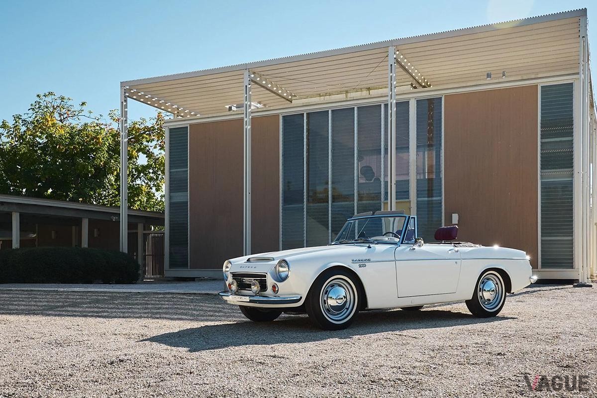 オークションに出品される予定の1967年式ダットサン「2000スポーツ」(c)BROAD ARROW Auctions