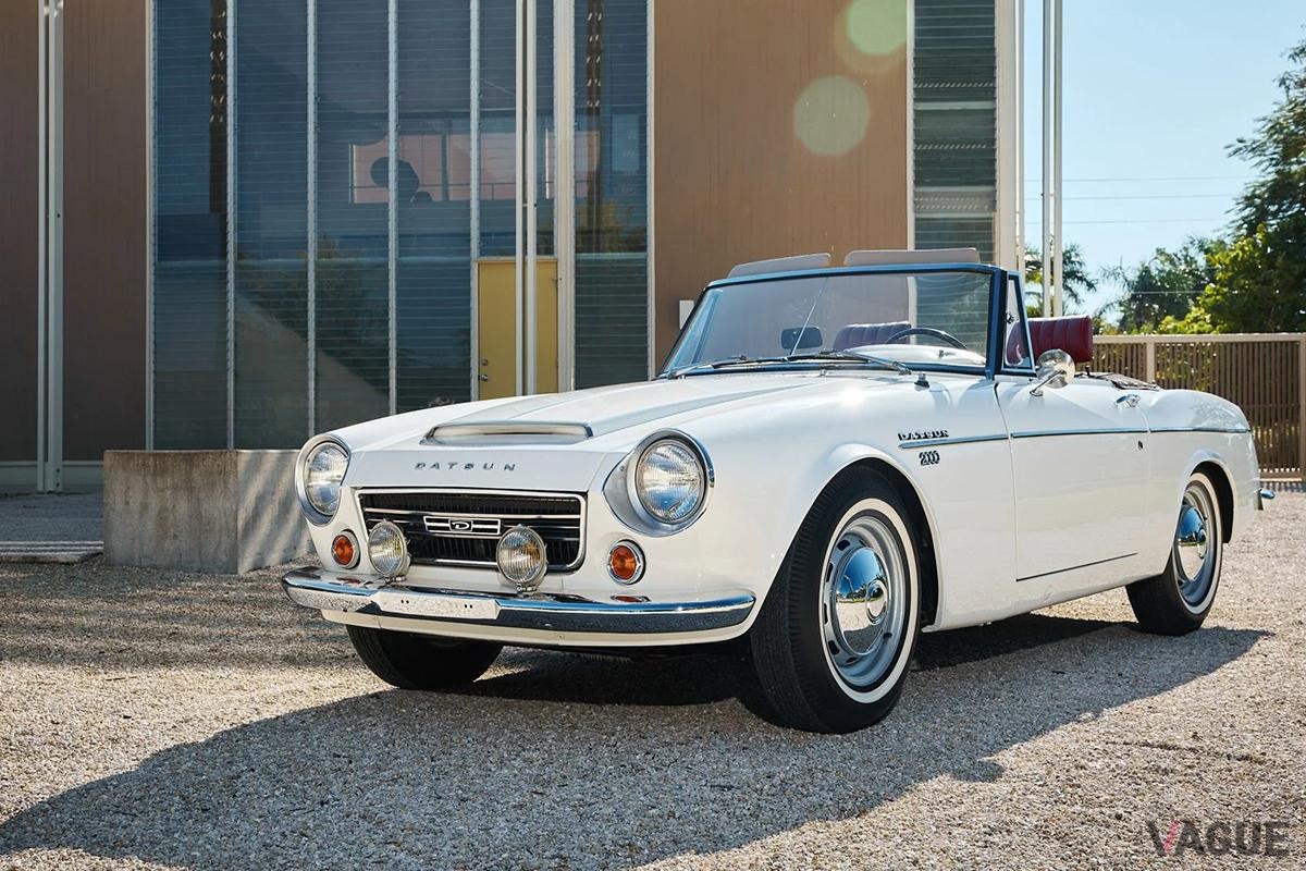 オークションに出品される予定の1967年式ダットサン「2000スポーツ」(c)BROAD ARROW Auctions