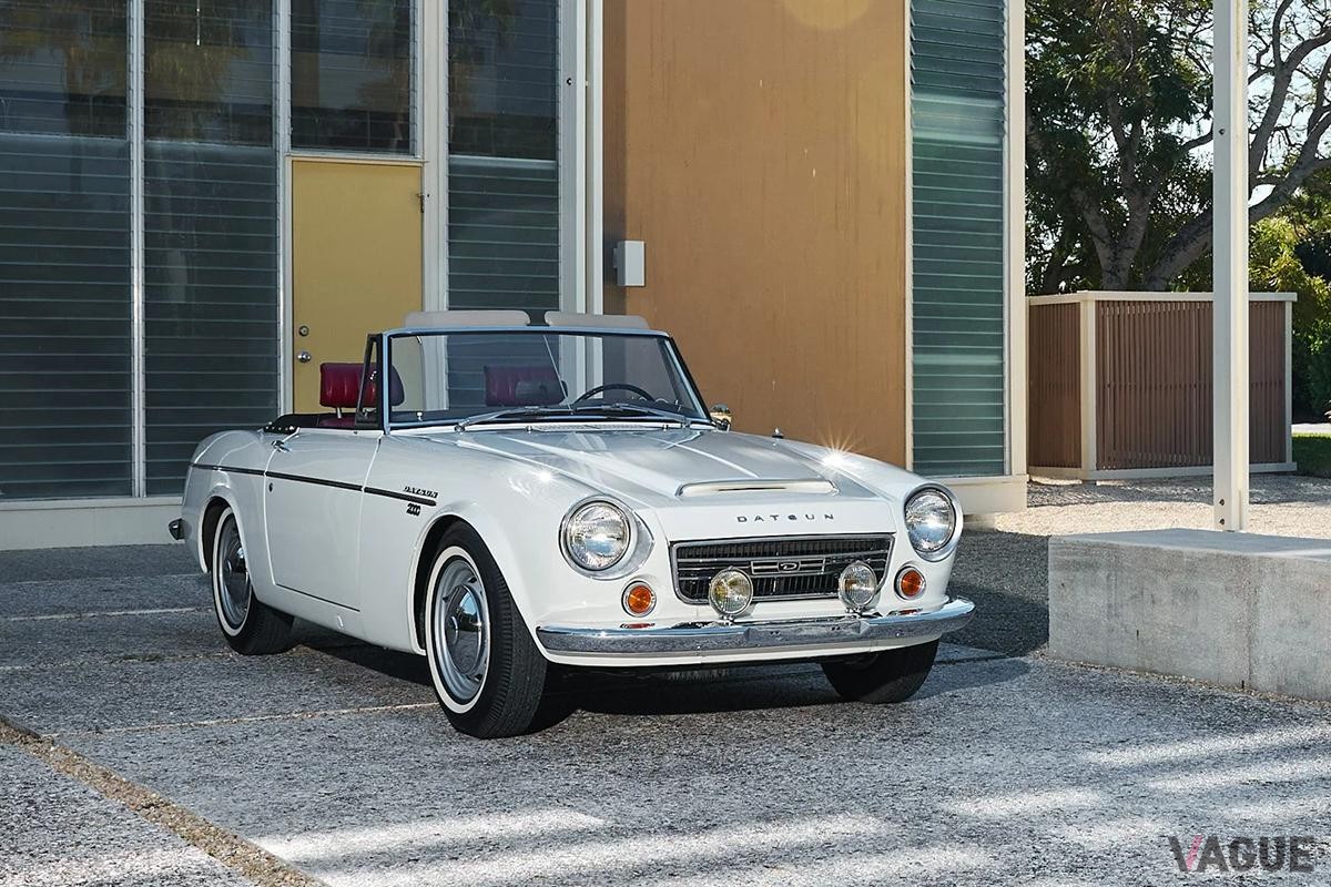 オークションに出品される予定の1967年式ダットサン「2000スポーツ」(c)BROAD ARROW Auctions