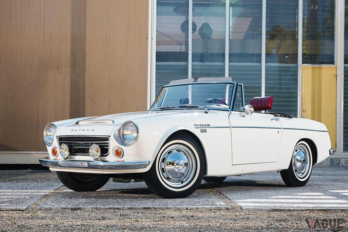 オークションに出品される予定の1967年式ダットサン「2000スポーツ」(c)BROAD ARROW Auctions