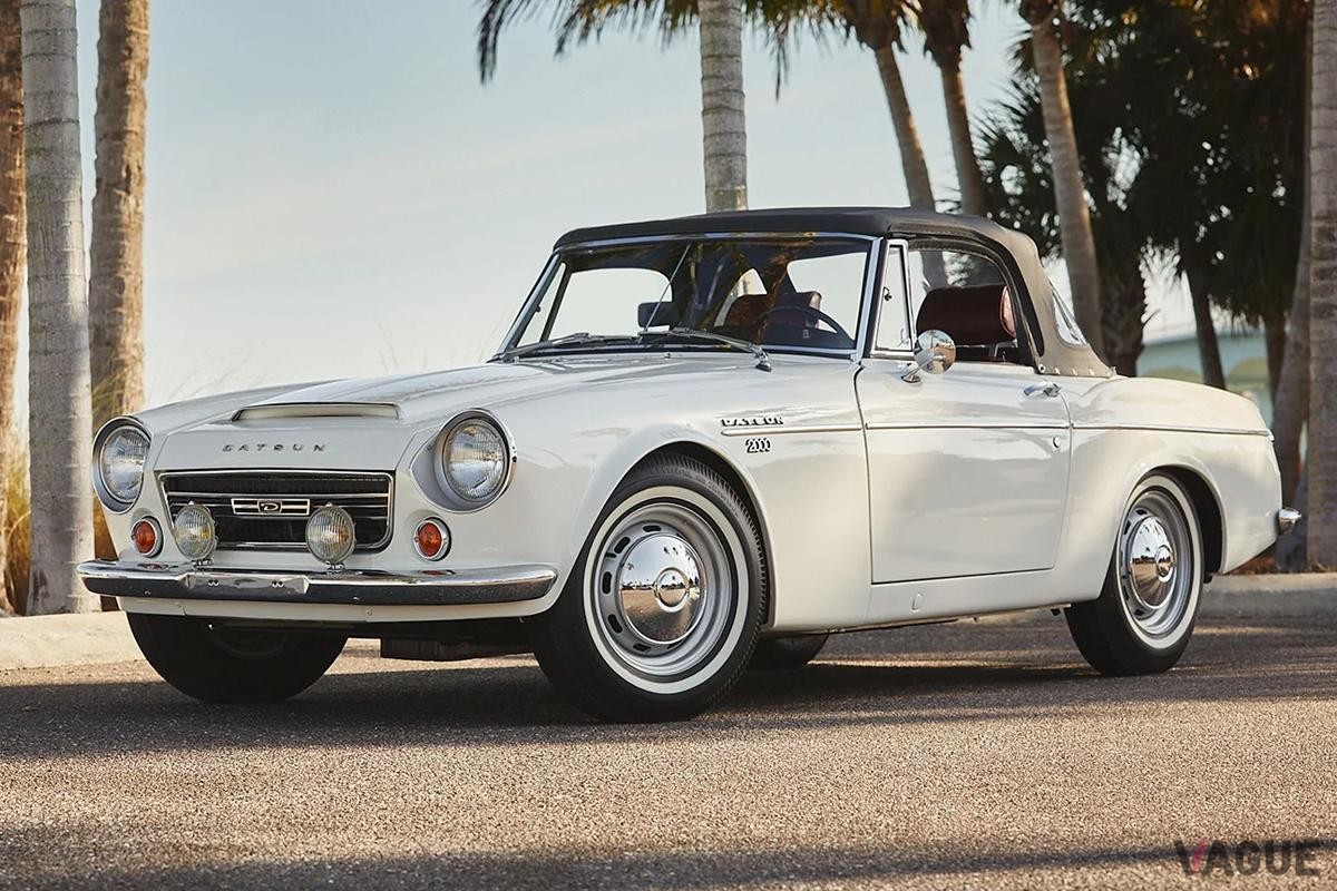 オークションに出品される予定の1967年式ダットサン「2000スポーツ」(c)BROAD ARROW Auctions