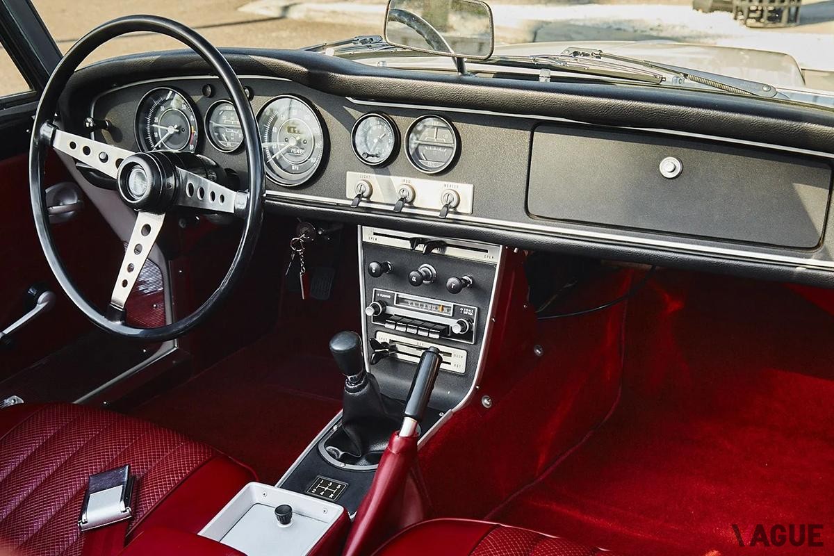 オークションに出品される予定の1967年式ダットサン「2000スポーツ」(c)BROAD ARROW Auctions