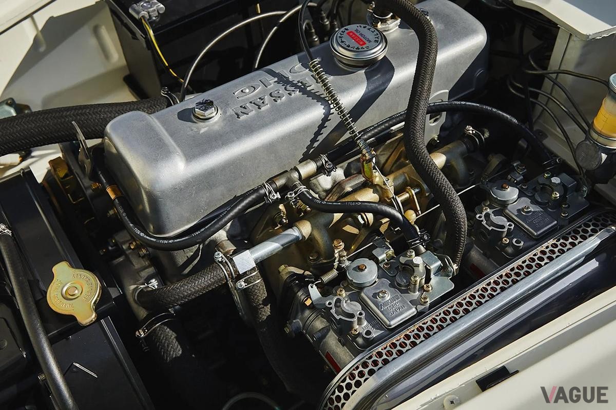 オークションに出品される予定の1967年式ダットサン「2000スポーツ」(c)BROAD ARROW Auctions