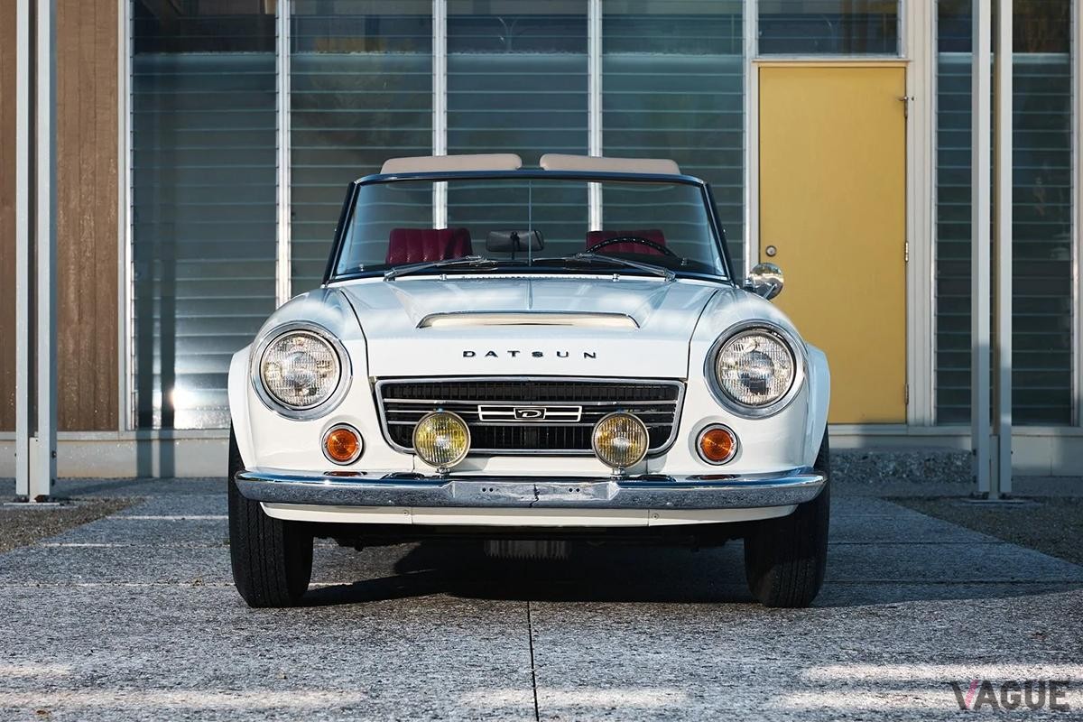 オークションに出品される予定の1967年式ダットサン「2000スポーツ」(c)BROAD ARROW Auctions