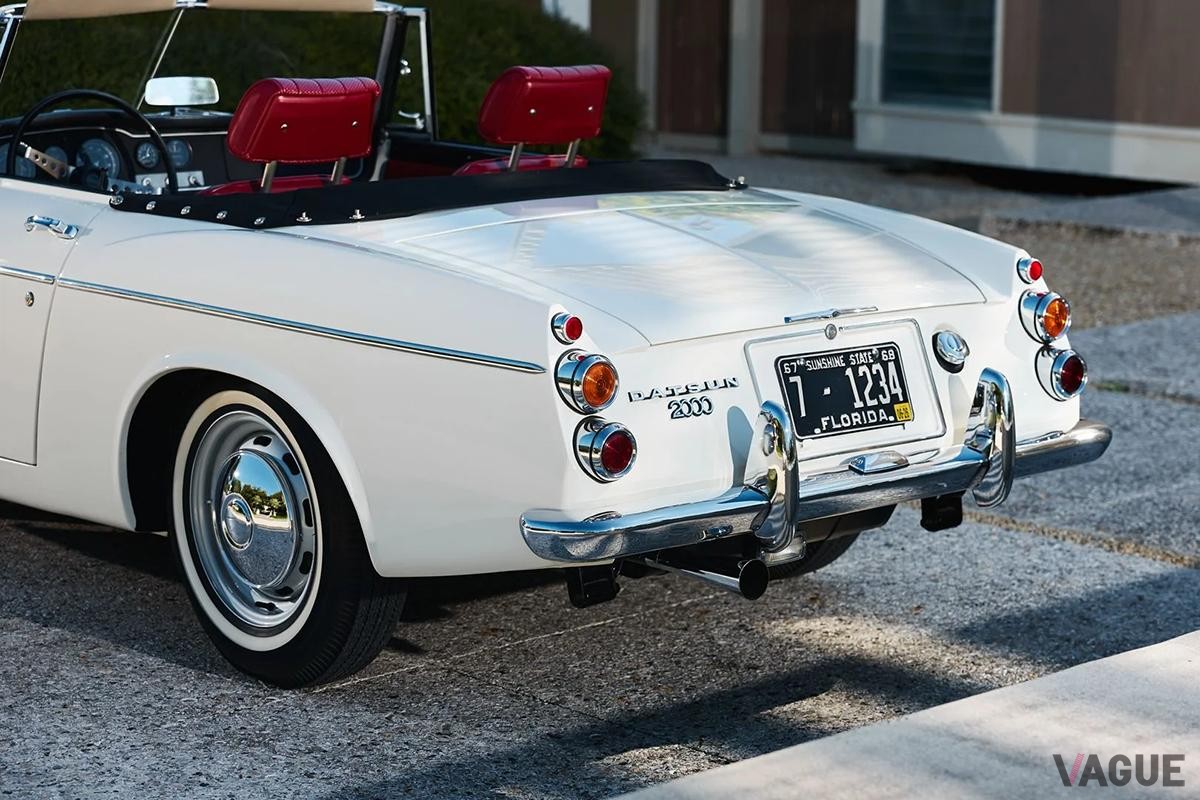 オークションに出品される予定の1967年式ダットサン「2000スポーツ」(c)BROAD ARROW Auctions