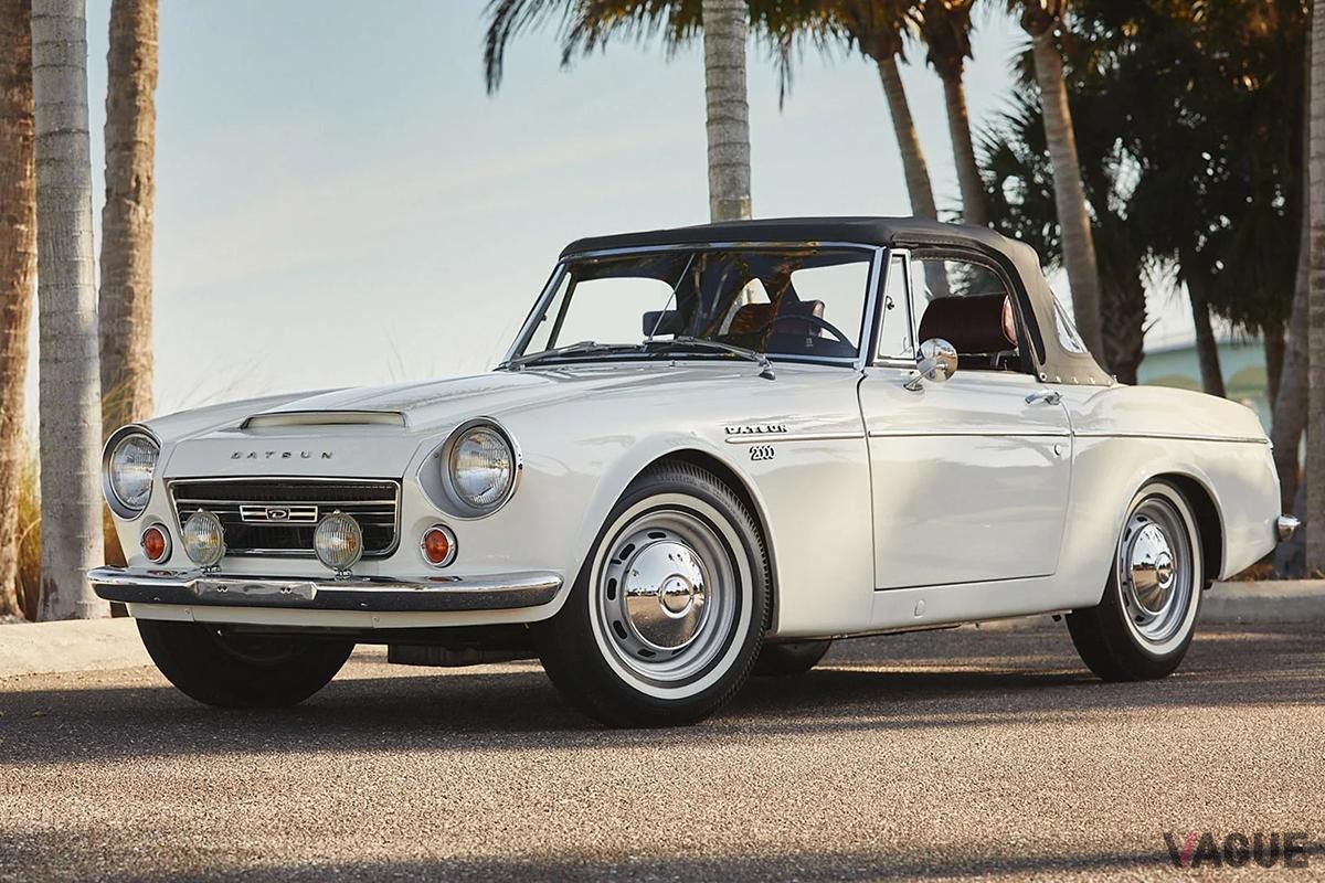 オークションに出品される予定の1967年式ダットサン「2000スポーツ」(c)BROAD ARROW Auctions
