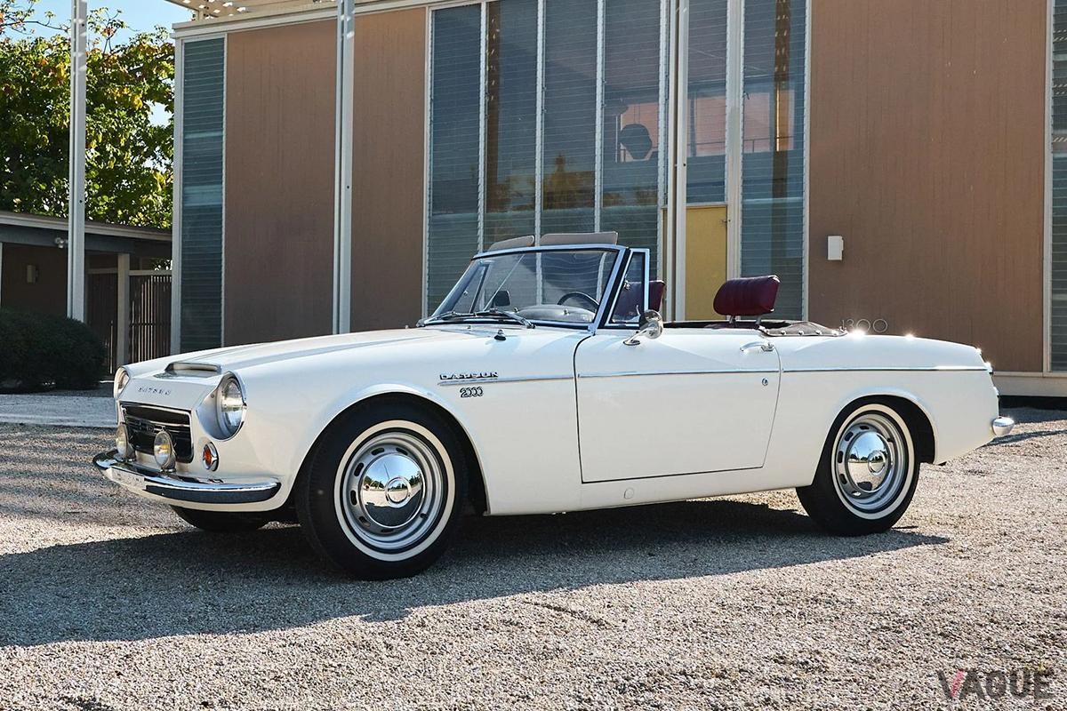 オークションに出品される予定の1967年式ダットサン「2000スポーツ」(c)BROAD ARROW Auctions