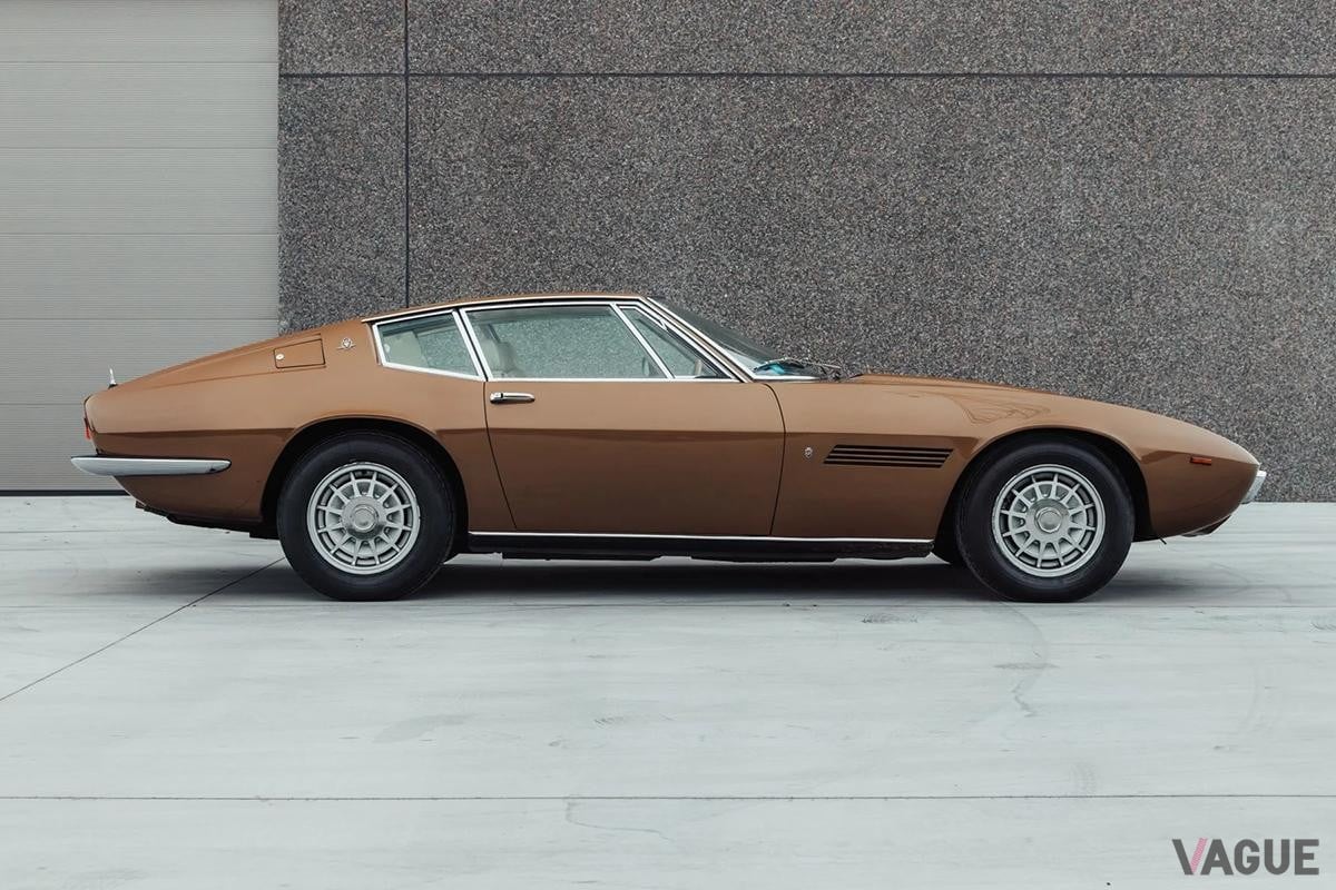 オークションに出品予定の1969年式マセラティ「ギブリ4.7クーペ」(c)BROAD ARROW Auctions