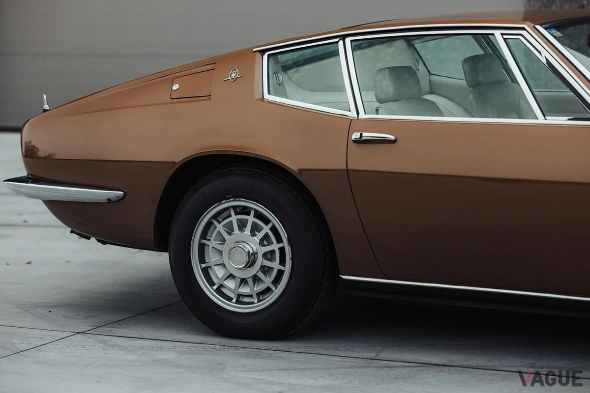 オークションに出品予定の1969年式マセラティ「ギブリ4.7クーペ」(c)BROAD ARROW Auctions