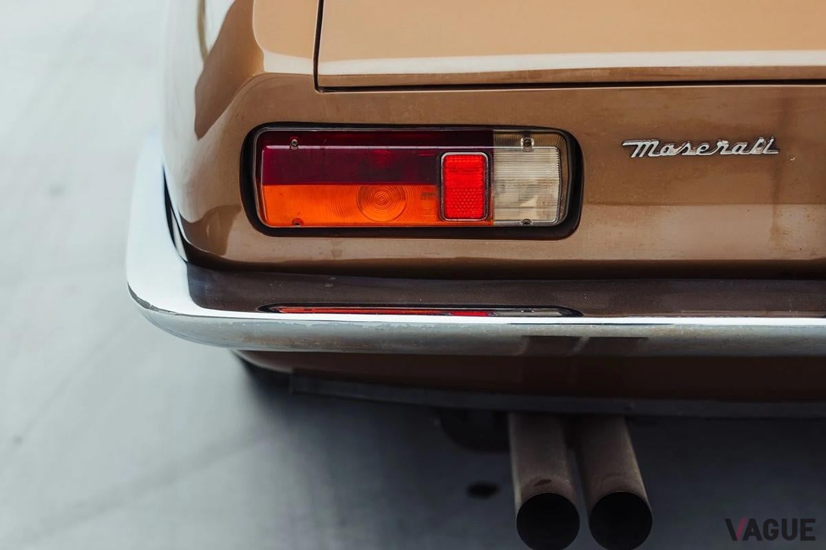 オークションに出品予定の1969年式マセラティ「ギブリ4.7クーペ」(c)BROAD ARROW Auctions