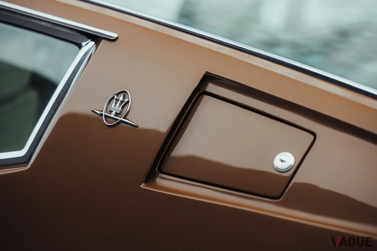 オークションに出品予定の1969年式マセラティ「ギブリ4.7クーペ」(c)BROAD ARROW Auctions