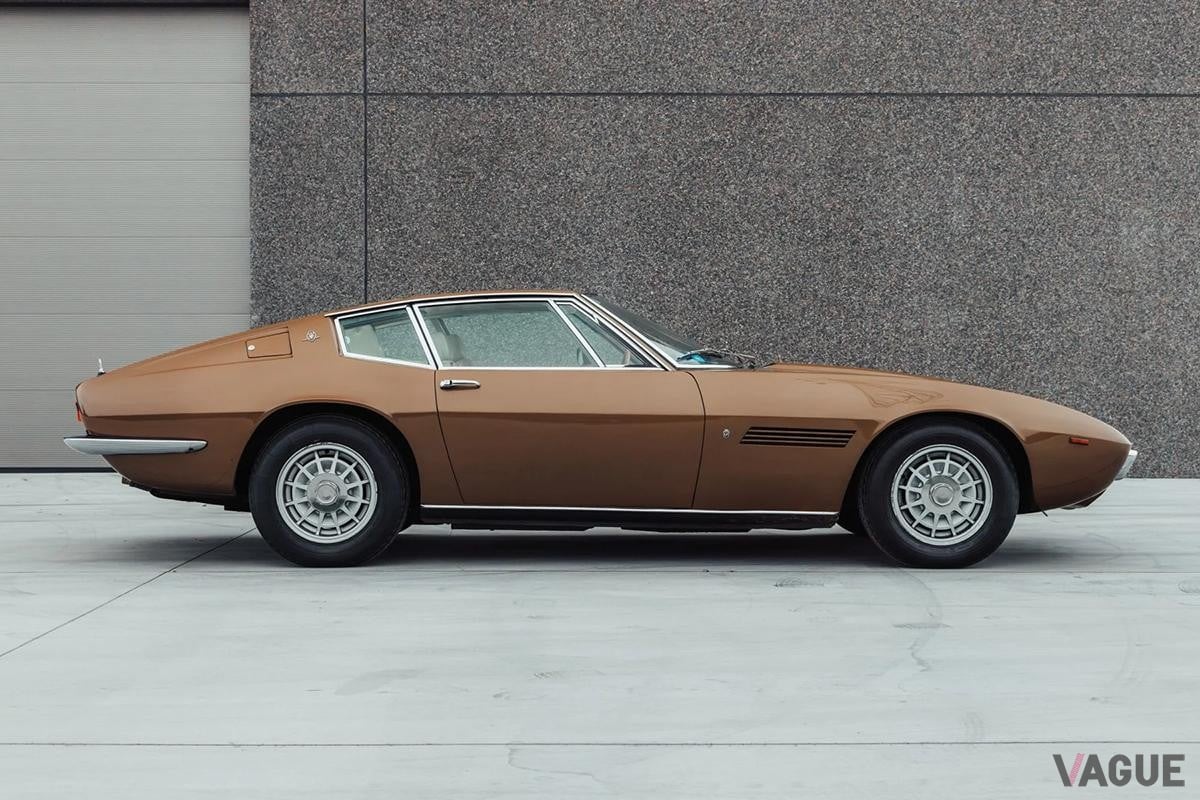 オークションに出品予定の1969年式マセラティ「ギブリ4.7クーペ」(c)BROAD ARROW Auctions