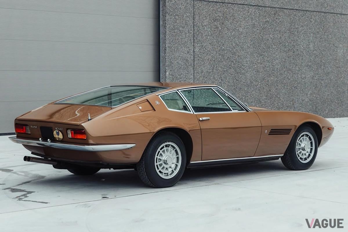 オークションに出品予定の1969年式マセラティ「ギブリ4.7クーペ」(c)BROAD ARROW Auctions