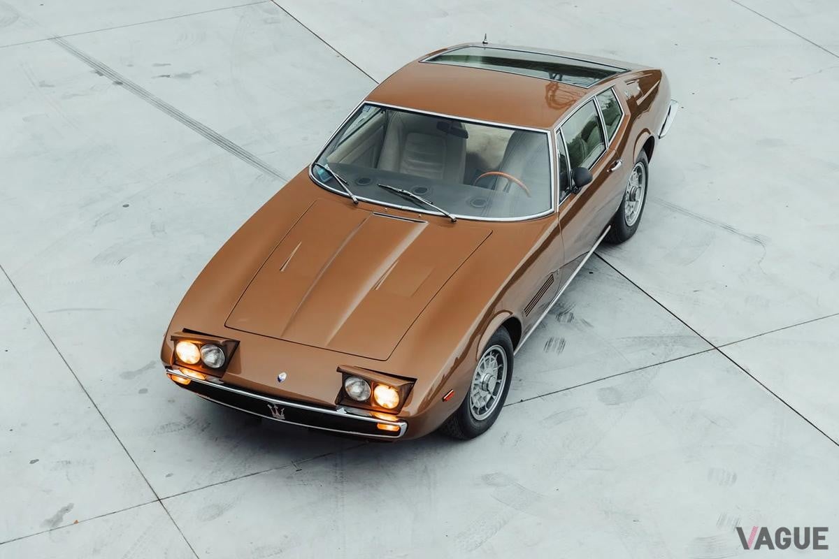 オークションに出品予定の1969年式マセラティ「ギブリ4.7クーペ」(c)BROAD ARROW Auctions