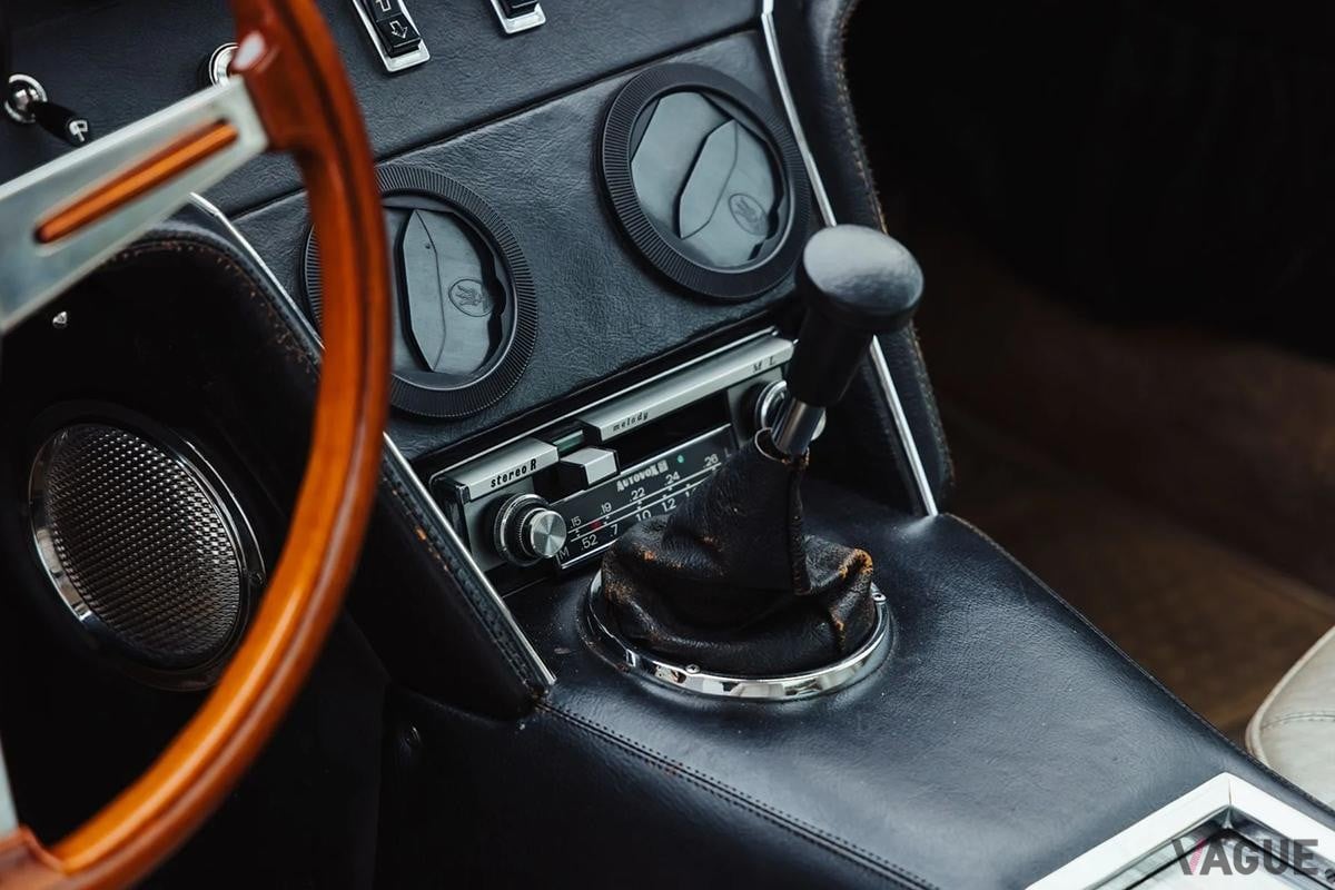 オークションに出品予定の1969年式マセラティ「ギブリ4.7クーペ」(c)BROAD ARROW Auctions