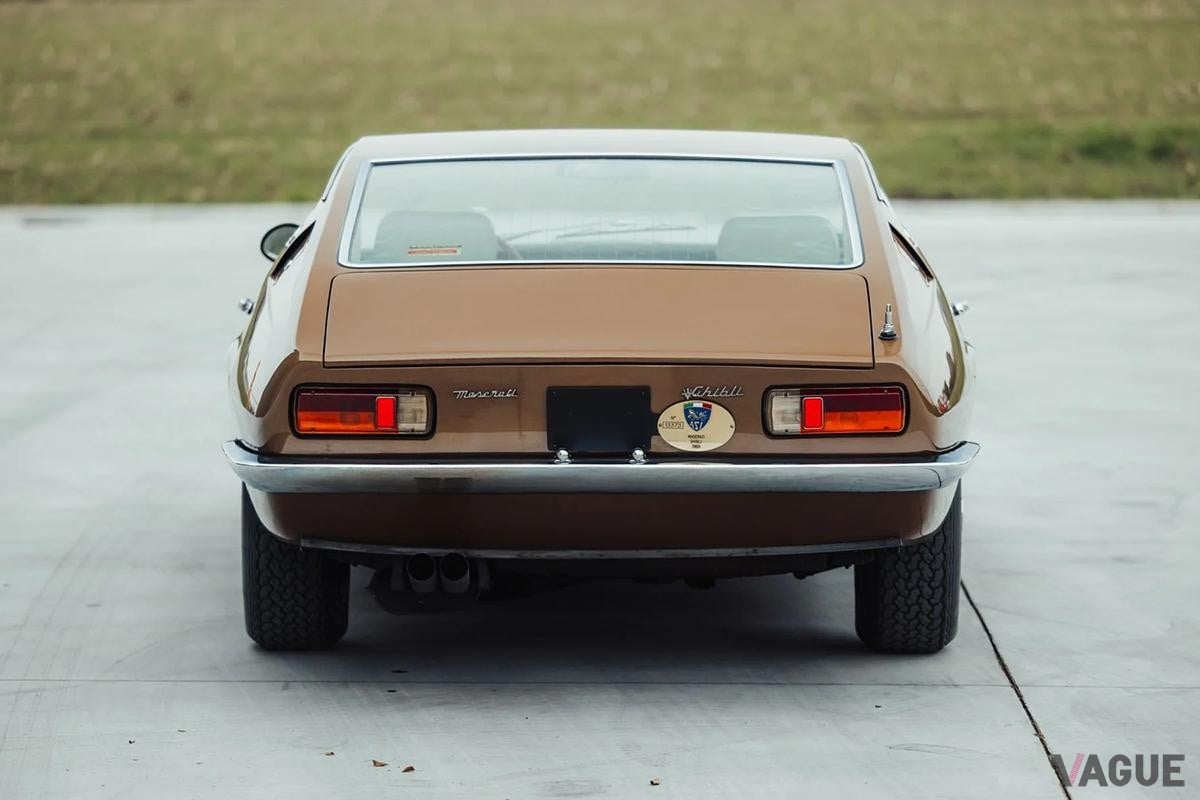 オークションに出品予定の1969年式マセラティ「ギブリ4.7クーペ」(c)BROAD ARROW Auctions