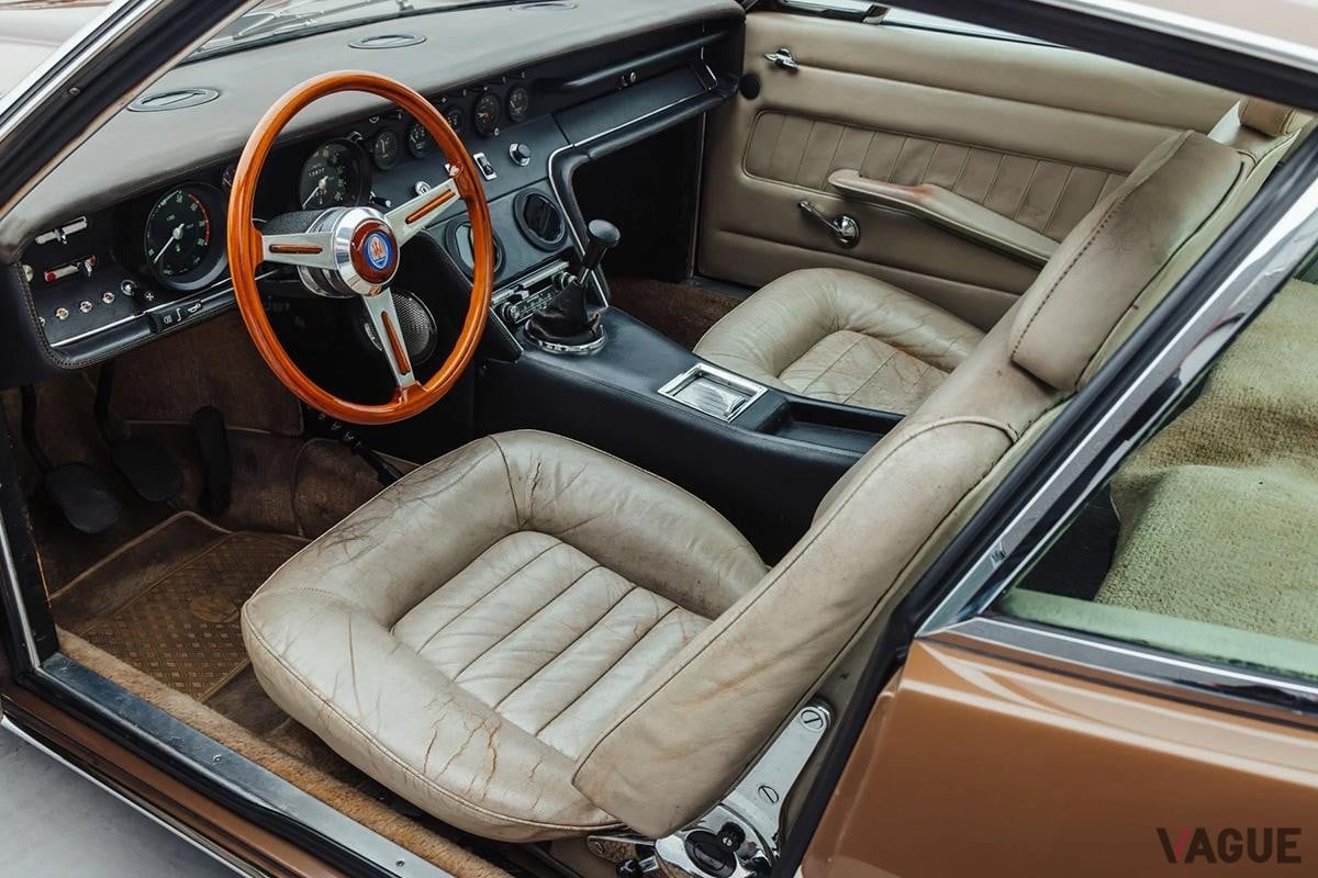 オークションに出品予定の1969年式マセラティ「ギブリ4.7クーペ」(c)BROAD ARROW Auctions