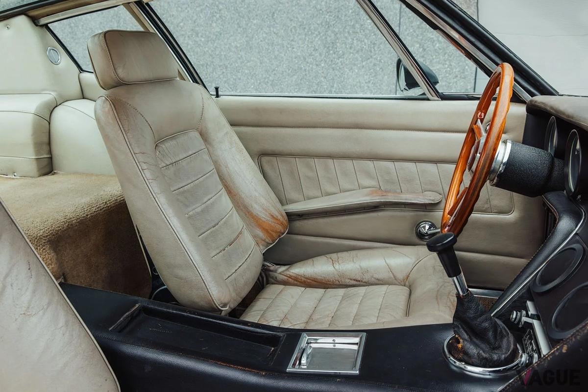 オークションに出品予定の1969年式マセラティ「ギブリ4.7クーペ」(c)BROAD ARROW Auctions