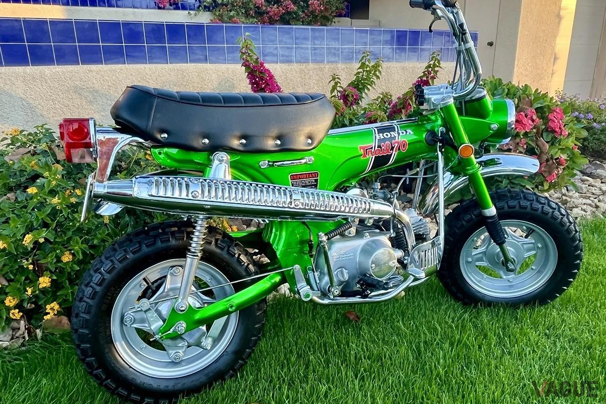 米国オークションに出品され高値落札された1970年式ホンダ「CT70トレイル」