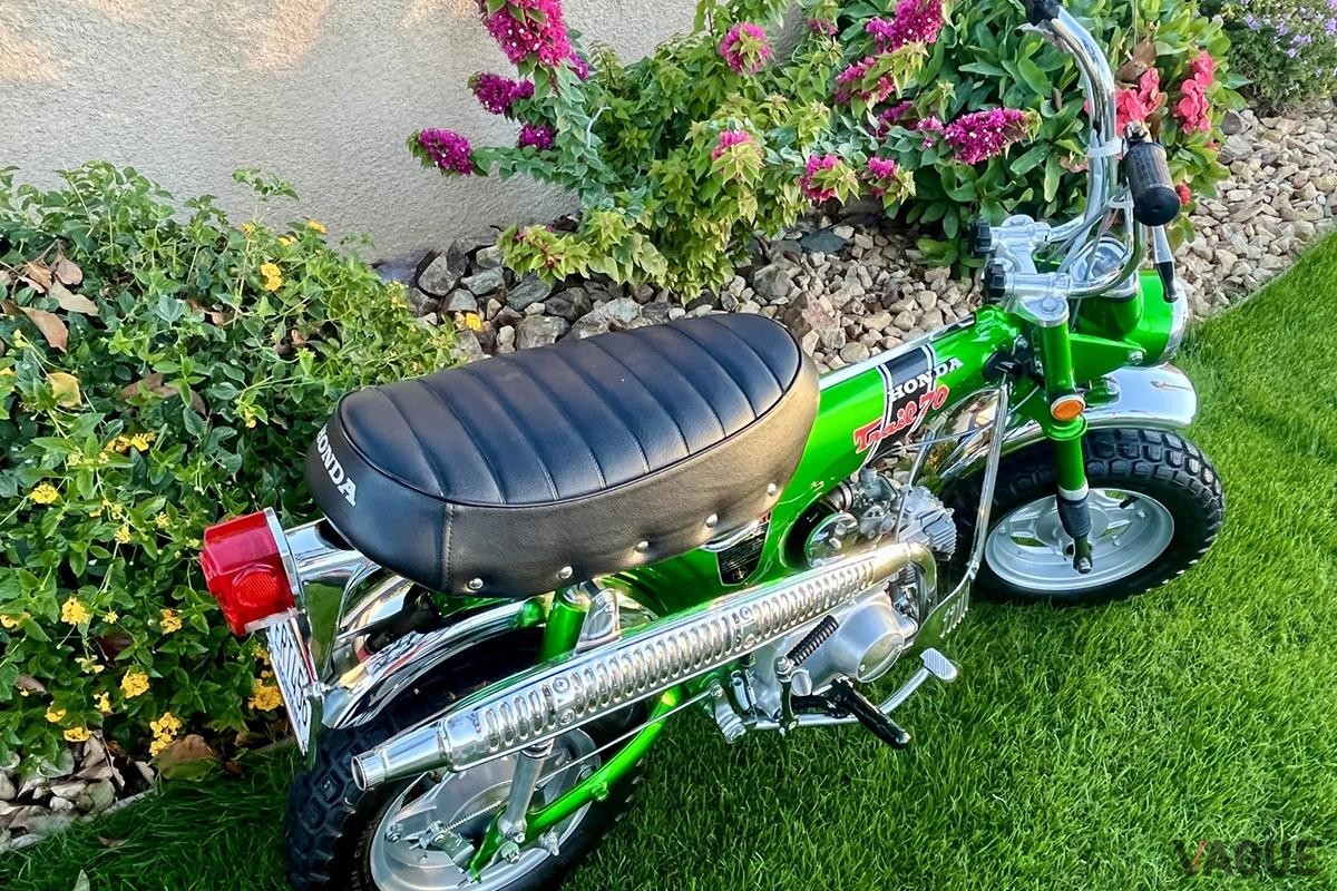 米国オークションに出品され高値落札された1970年式ホンダ「CT70トレイル」