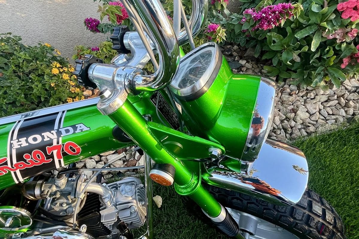 米国オークションに出品され高値落札された1970年式ホンダ「CT70トレイル」