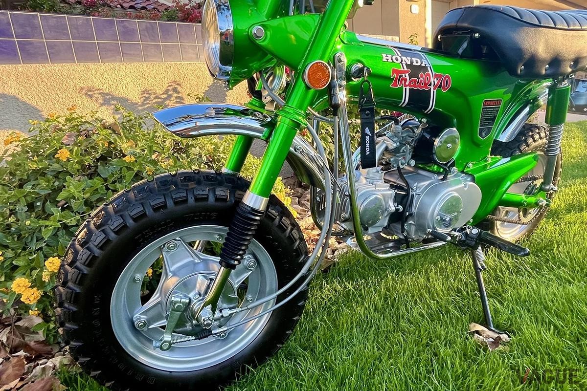 米国オークションに出品され高値落札された1970年式ホンダ「CT70トレイル」