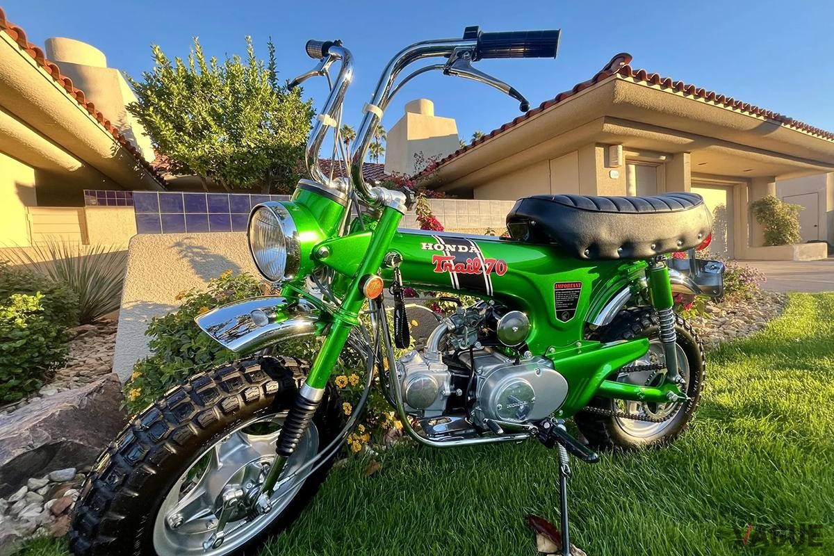 米国オークションに出品され高値落札された1970年式ホンダ「CT70トレイル」
