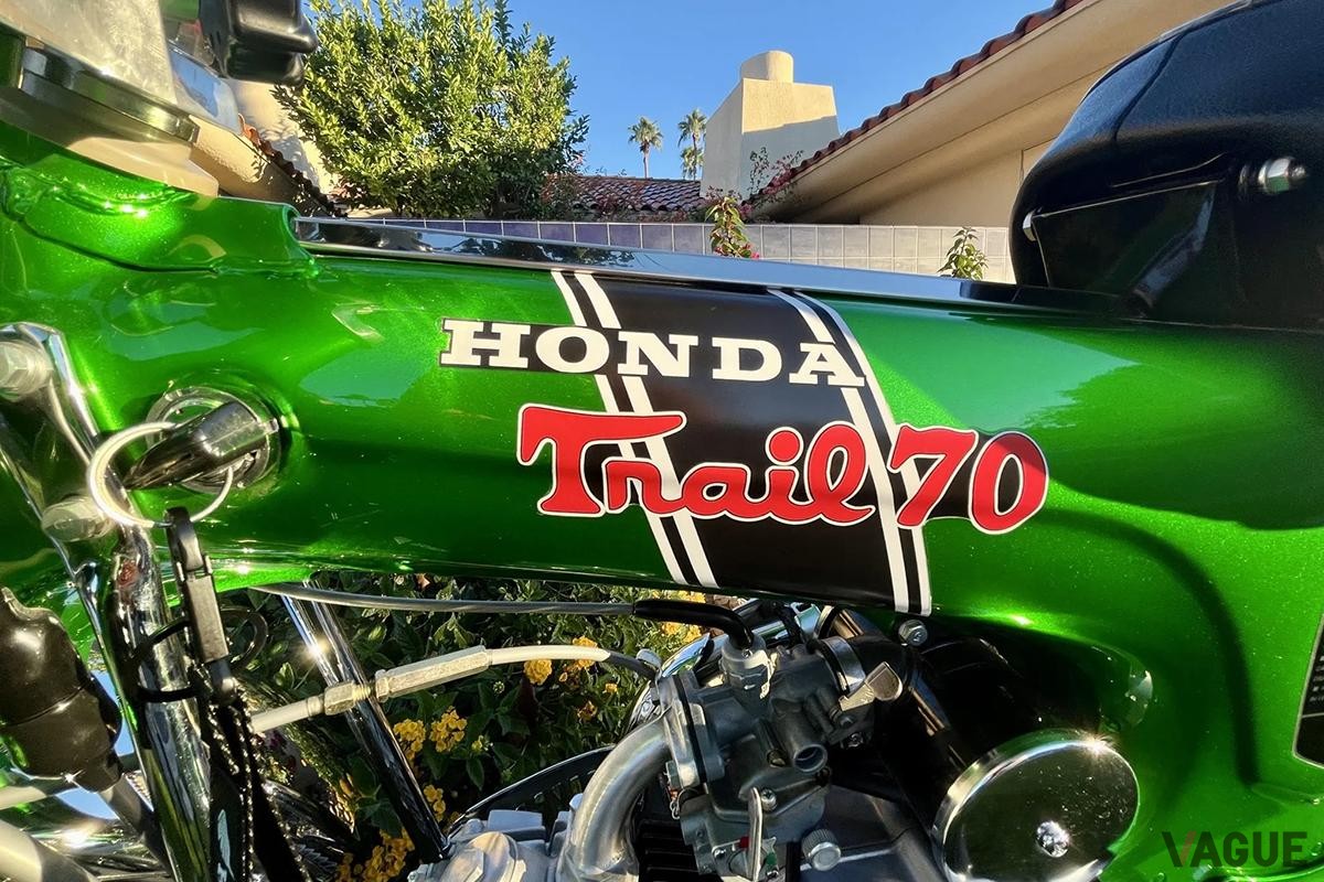 米国オークションに出品され高値落札された1970年式ホンダ「CT70トレイル」