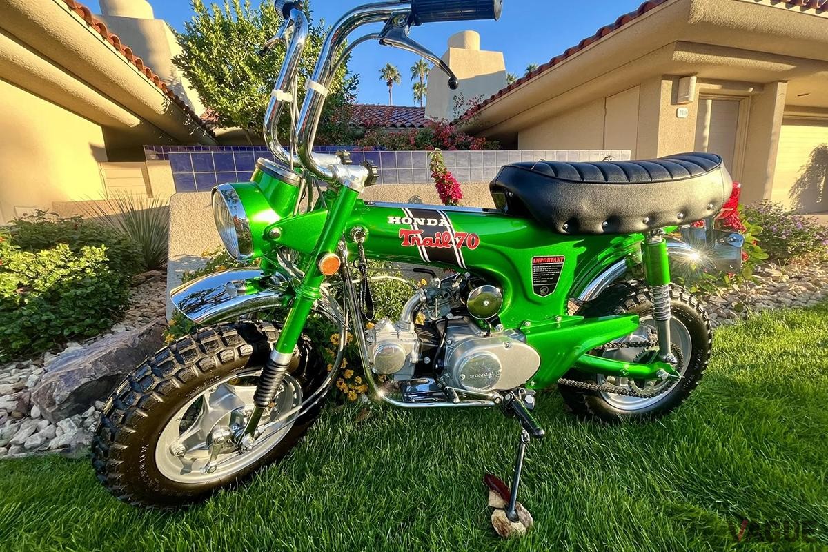 米国オークションに出品され高値落札された1970年式ホンダ「CT70トレイル」