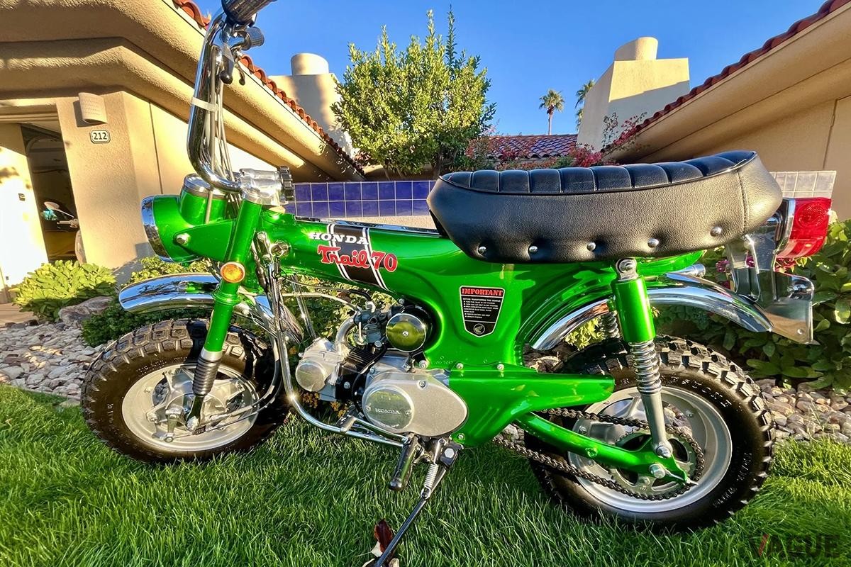 米国オークションに出品され高値落札された1970年式ホンダ「CT70トレイル」