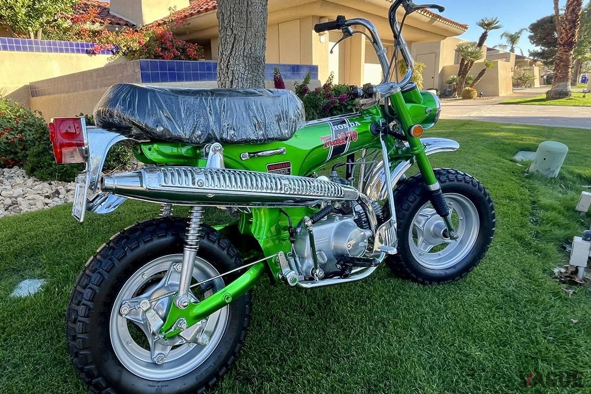 米国オークションに出品され高値落札された1970年式ホンダ「CT70トレイル」