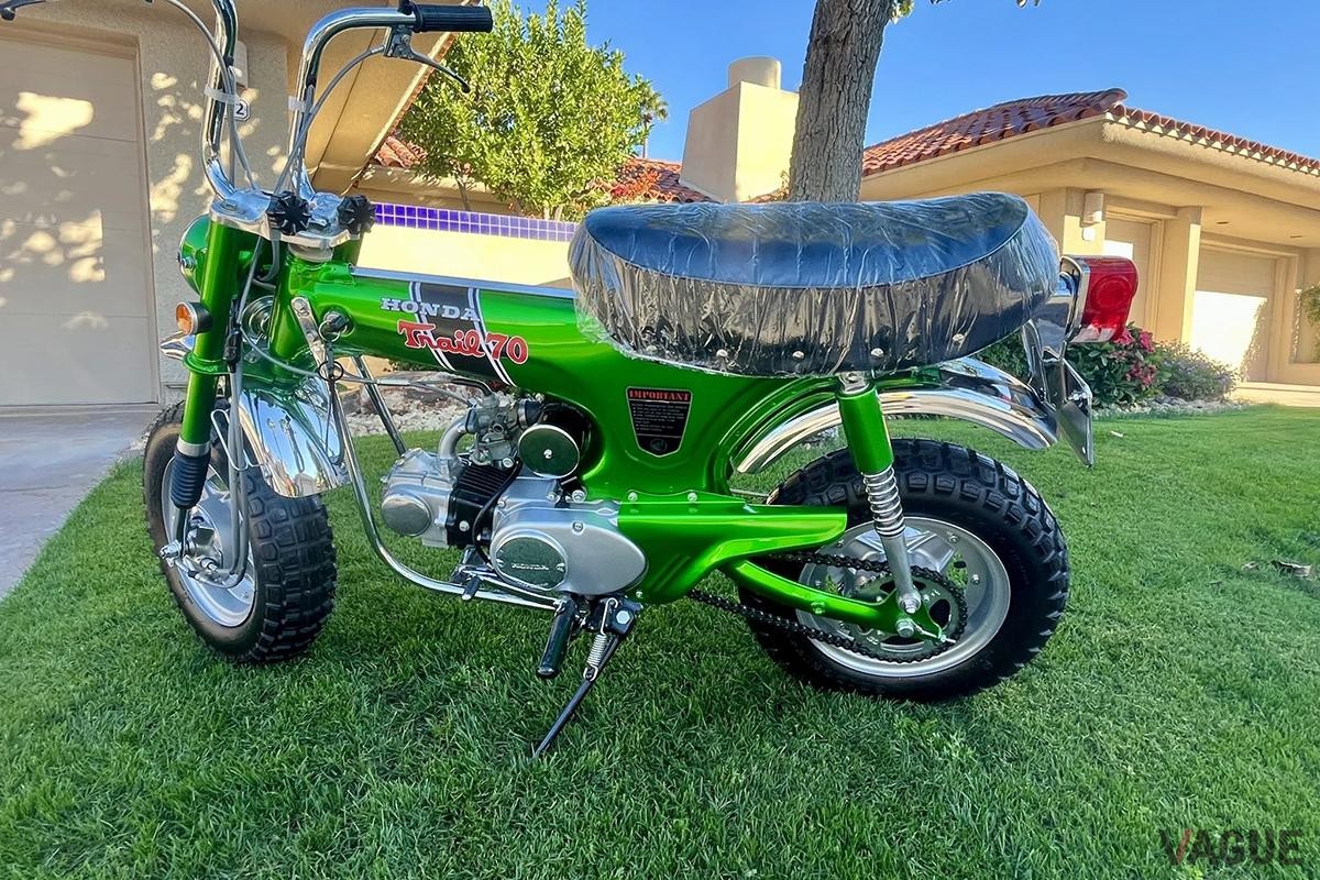 米国オークションに出品され高値落札された1970年式ホンダ「CT70トレイル」