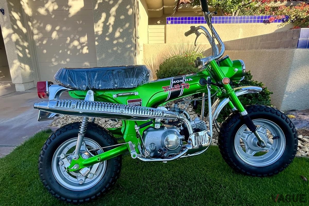 米国オークションに出品され高値落札された1970年式ホンダ「CT70トレイル」